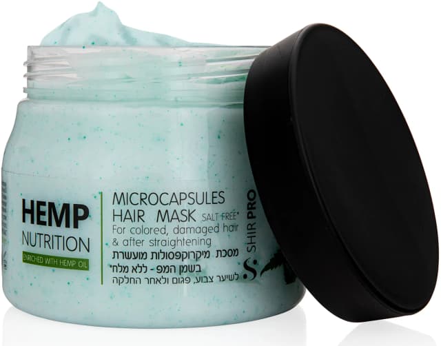 מסכה מיקרוקפסולות מועשרת בשמן המפ שיר פרו - 500 מל