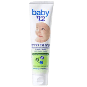 בייבי כיף | קרם נגד גירויים | לטיפול ומניעת תפרחת חיתולים | מעושר בויטמין E | מכיל 100 מל