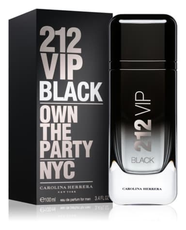 בושם לגבר קרולינה הררה CAROLINA HERRERA 212 VIP BLACK 100 ML EDP