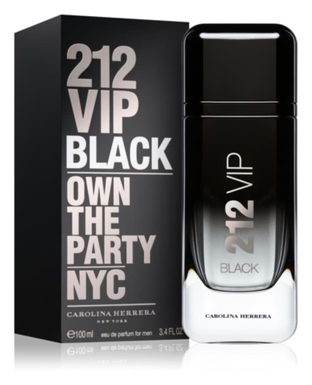 בושם לגבר קרולינה הררה CAROLINA HERRERA 212 VIP BLACK 100 ML EDP