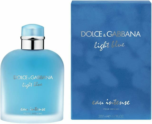 בושם לגבר דולצה וגבאנה DOLCE GABBANA LIGHT BLUE EAU INTENSE 200 ML EDP