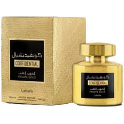 בושם לטאפה LATTAFA CONFIDENTIAL GOLD 100 ML EDP