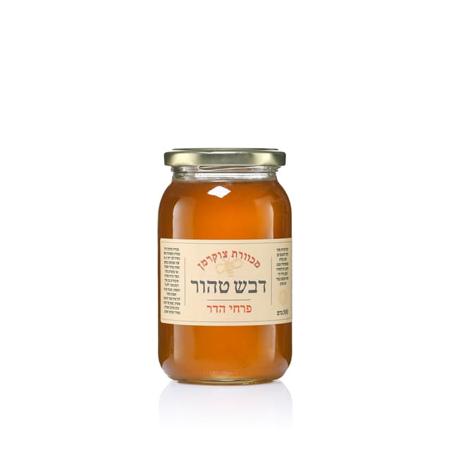 דבש פרחי הדר 500 גרם מכוורת צוקרמן