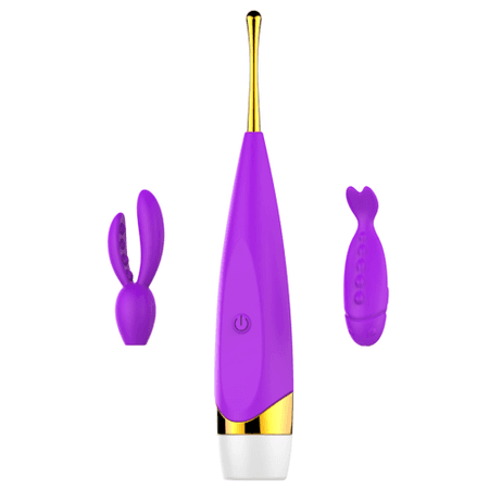 הרוטט במסכה ויברטור עם ראשים מתחלפים בתדר גבוה במיוחד | אביזרי מין