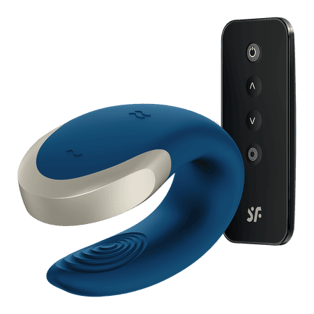 רטט זוגי עם שלט ואפליקציה Double Love סטיספייר