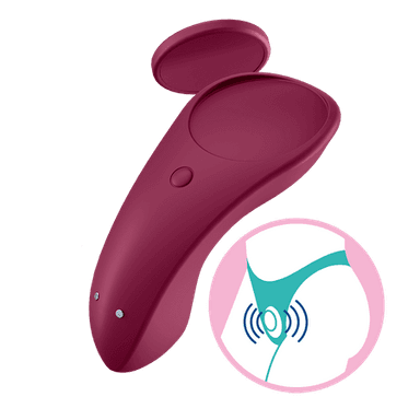 רטט חיצוני מתלבש עם אפלירציה Sexy Secret סטיספייר