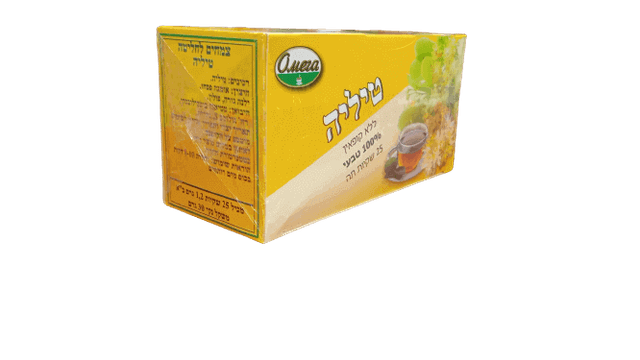 טיליה | תה ללא קופאין | 100 טבעי | 25 שקיות תה