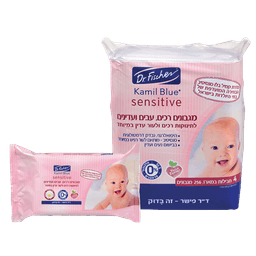 קמיל בלו מגבונים רכים עבים ועדינים | דר פישר | מארז רביעיה