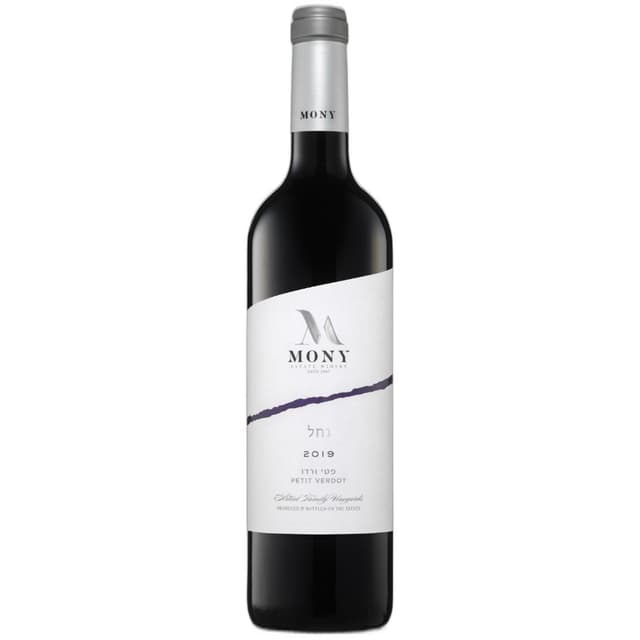 יין אדום מוני נחל פטיט ורדו - 750 מל