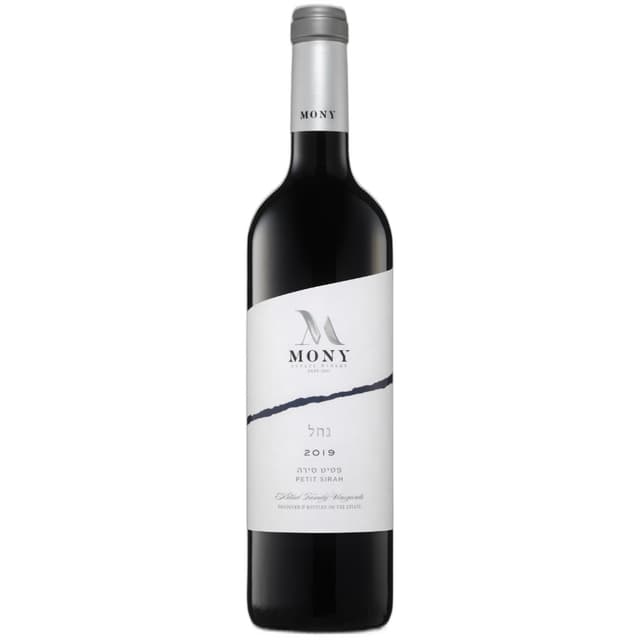 יין אדום מוני נחל פטיט סירה - 750 מל