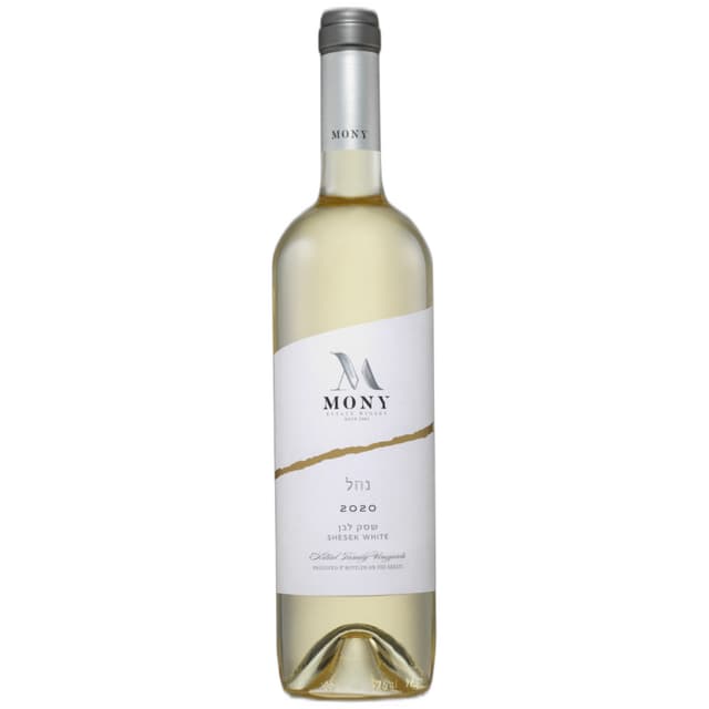 יין לבן מוני נחל שסק לבן - 750 מל