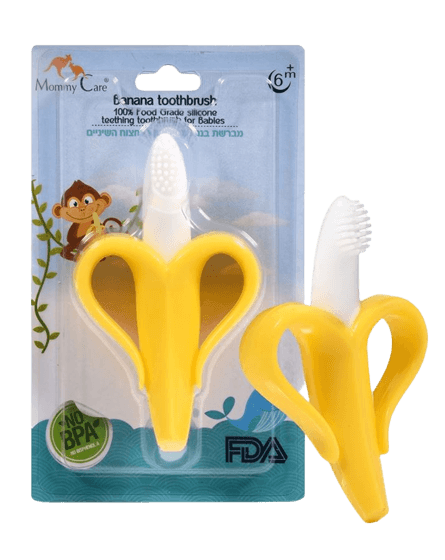 מאמי קר | מברשת שיניים | בננה לתינוק | MOMMY CARE