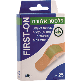 פלסטר אלוורה | מכיל 25 יחידות