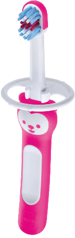 מברשת שיניים לתינוקות | 6 חודשים | ורוד