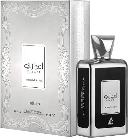 בושם לגבר לטאפה LATTAFA EJAAZI INTENSE SILVER 100 ML EDP