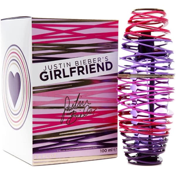 בושם לאישה גסטין ביבר JUSTIN BIBER GIRLFRIEND 100 ML EDP