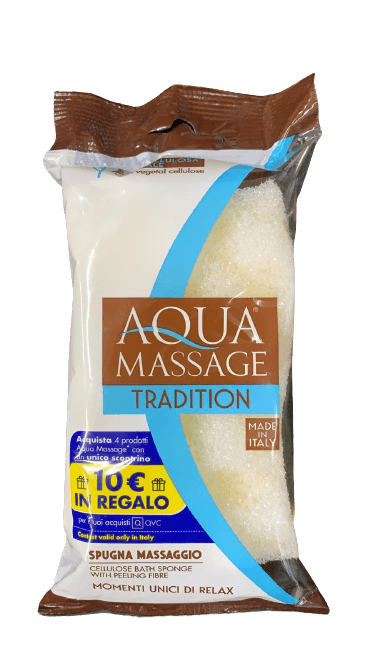 ספוג עיסוי | סינטטי | לאמבטיה | לילדים | מבית אקואה | צבע צהוב