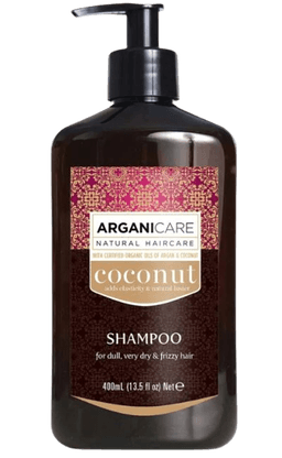 שמפו קוקוס | מעושר בשמנים אורגניים יקרים | מנקה ומעניק | מבית ארגניקר | 400 מל