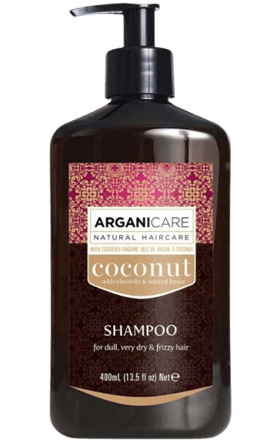 שמפו קוקוס | מעושר בשמנים אורגניים יקרים | מנקה ומעניק | מבית ארגניקר | 400 מל