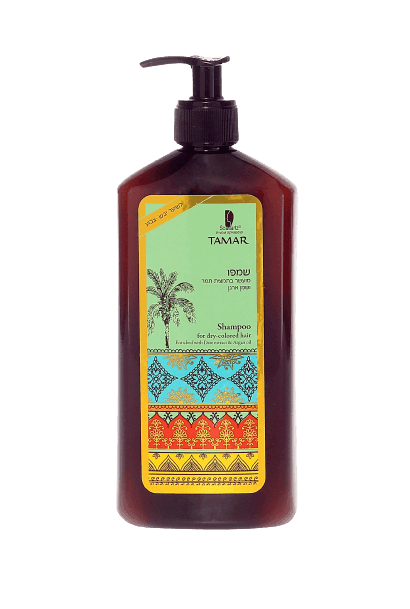 תמר | שמפו לשיער יבש וצבוע | מכיל 500 מל
