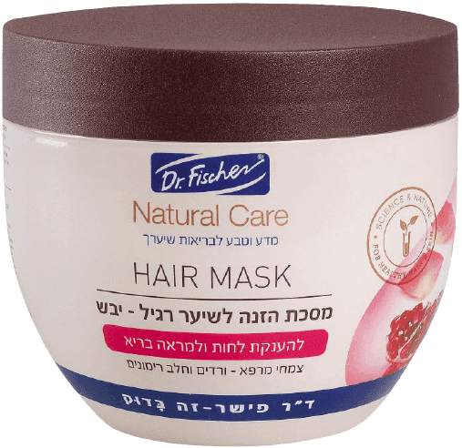 דר פישר | נטורל קר | מסכת הזנה | לשיער רגיל יבש | 450 מל