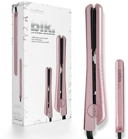 CORTEX מחליק שיער זוגי BLK ורוד