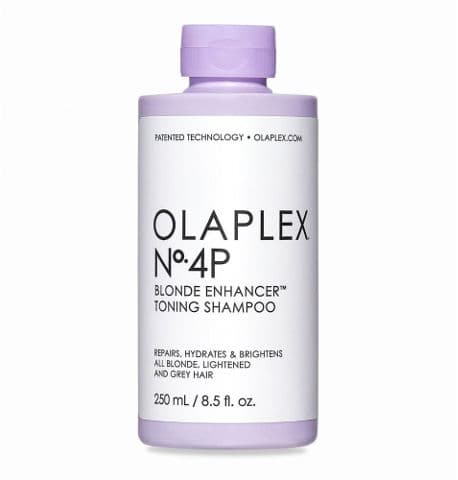 OLAPLEX NO4 שמפו להעצמת הגוון והברק לשיער בלונדיני ולשיער שיבה 250 מל