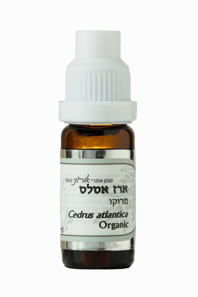 שמן אתרי טהור ארז אטלס אורגני | 10 מל |