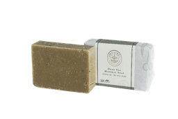 סבון טבעי בוץ ומי ים המלח | Dead Sea mud soap | מכיל שמן זית ושמנים צמחיים יחד עם סגולותיו של בוץ ים המלח והמינרלים