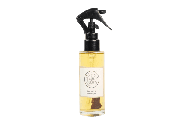 בושם לבית | DAMUS | מאוורר ומעט חמצמץ | מיועד לבישום חלל הבית אריגים סדינים או בגדים