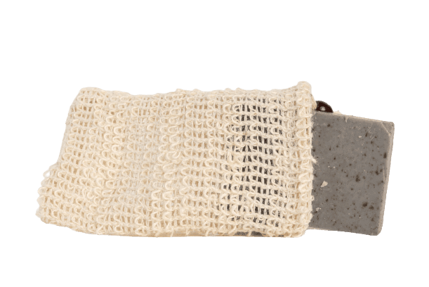 שקית קרצוף לסבון טבעי | עשויה ליפה טבעית | עוזרת לשיפור זרימת דם וחילוף חומרים תקין