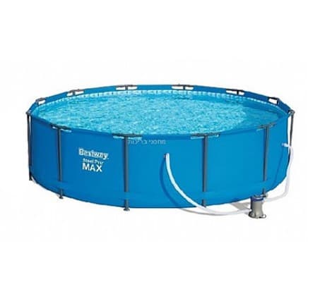 בריכה עגולה BESTWAY דגם 56260 + משאבת נייר 530 גלון