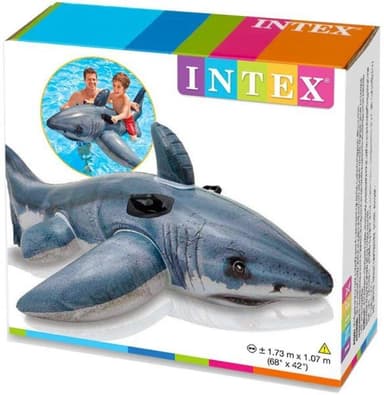 רכיבה כריש ענק 1.73CM X 1.07CM מבית INTEX