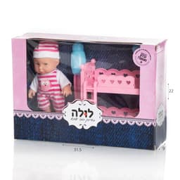 לולה תינוק 16.5 ס”מ בחדר הילדים