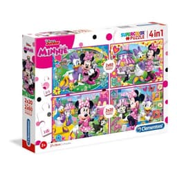 פאזל קלמנטוני 2X20+2X60 חלקים - מיני מאוס סופר קולור