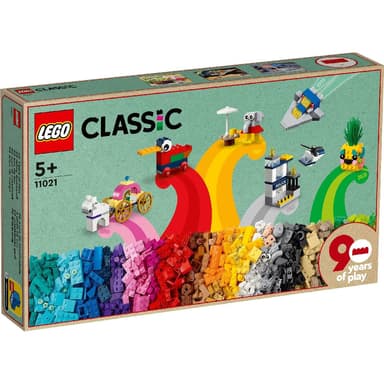 לגו 11021 LEGO Classic - 90 שנות משחק