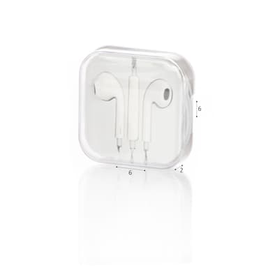 אוזניות IN EAR לבנות