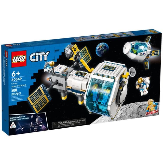 לגו 60349 LEGO City - תחנת חלל על הירח
