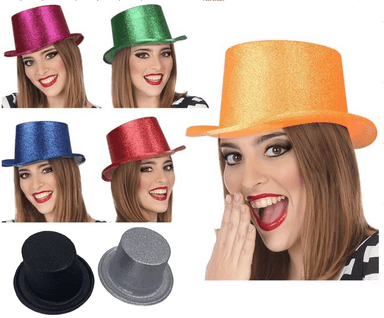 כובע קוסם נצנצים מיקס צבעים