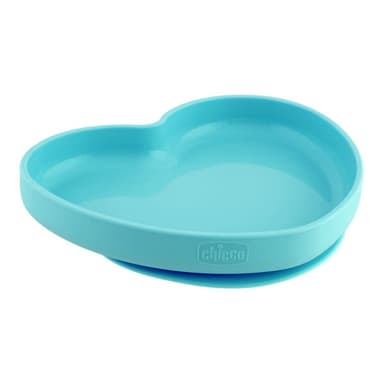 צלחת סיליקון בצורת לב - Silicone Plate Heart