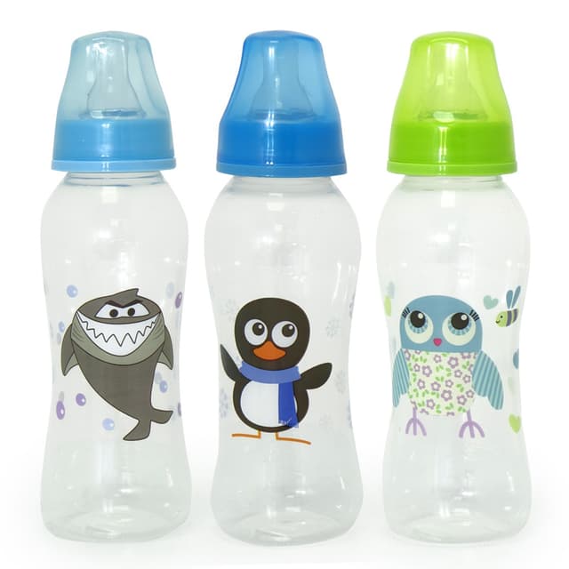 בקבוק האכלה 250 מ"ל אריזת שלישייה - Flawless™ Feeding Bottle 250ml 3 Pack
