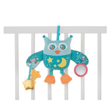לוח צעצוע ינשוף נתלה כחול - Toy Owl Panel