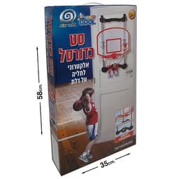 סל לתלייה על הדלת מתכנוון אלקטרוני