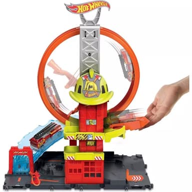 הוט ווילס תחנת כיבוי אש כולל מסלול ולופ