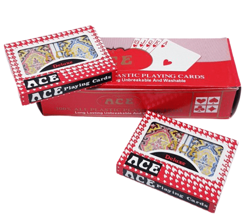 זוג קלפים ACE איכותי