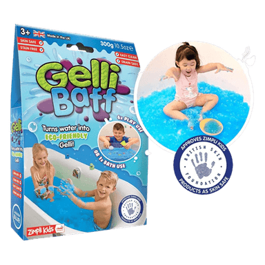 זימפלי Zimpli - אבקת ג'לי Eco Gelli Baff - כחול