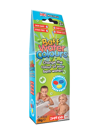זימפלי Zimpli - טבליות צבע Baff Water Colours - טבליות 9