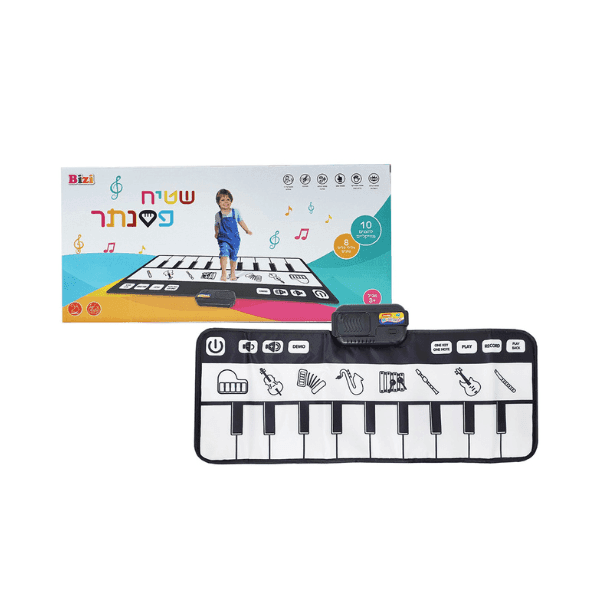שטיח פסנתר ריצפתי