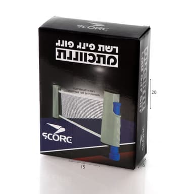 רשת פינג פונג מתכווננת SCORE