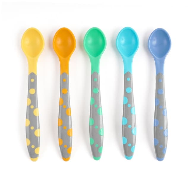 מארז 5 כפיות לתינוק טוויגי – Twigy Flawless™ – 5pc Weaning amp; Feeding Spoons